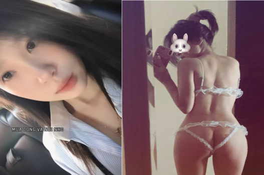 Em cởi đồng phục trông ngon mê mẩn